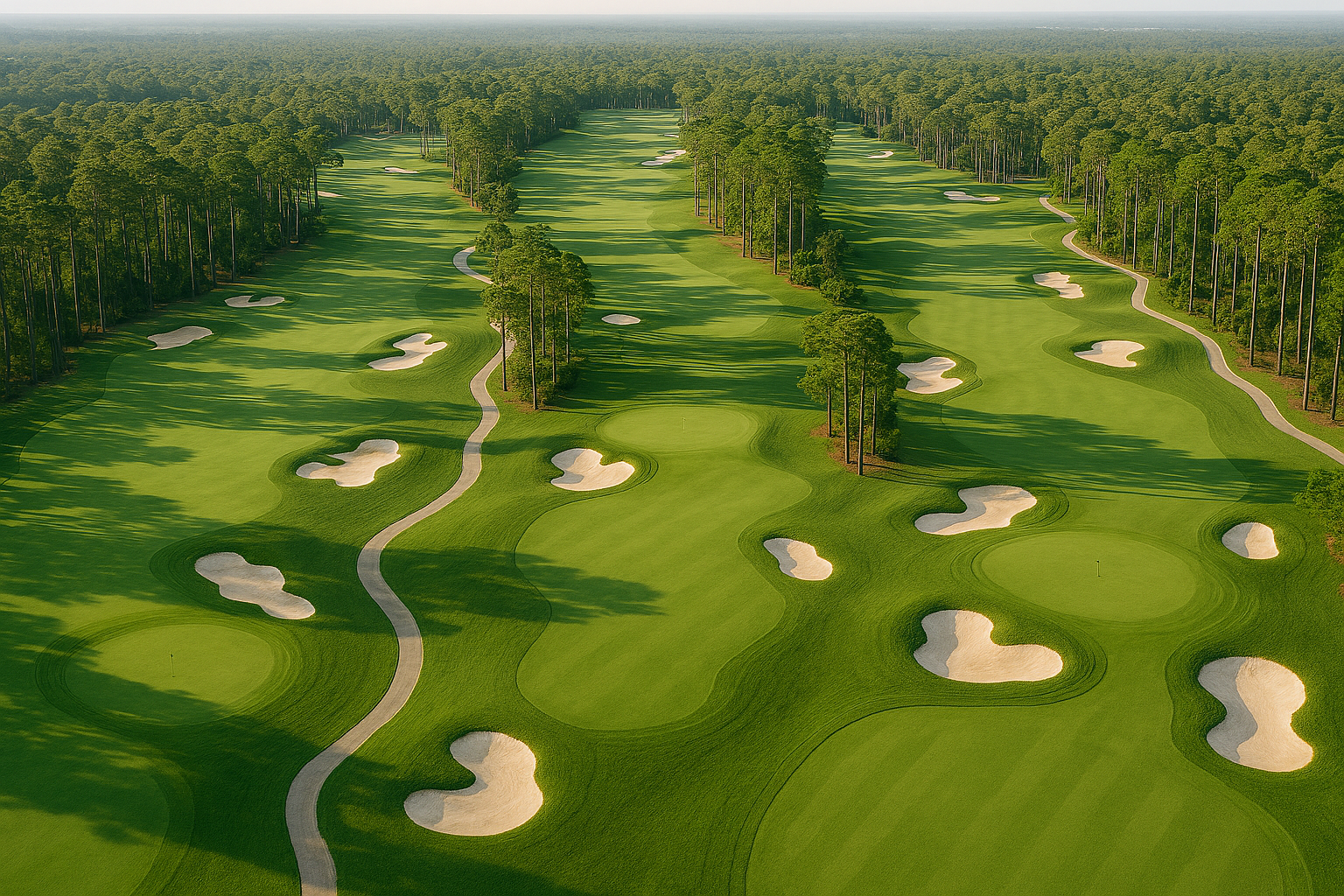 Championship golf course